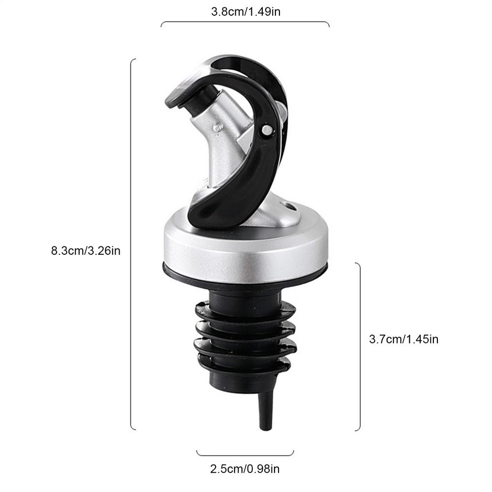 5 PCS Bottle Stopper Leak Proof Wine Stopper Creative Leakproof Bottle Stopper Bottle Pourers Pourer Lap for Wine Olive Oil