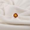 Citrine Gemstone 925 Sterling Silver Handcrafted Women Ring For Engagement Gift RR-72-7