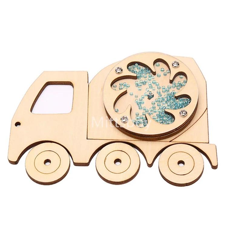 DIY Busy Board Montessori Educational Toys Animal Slide Zipper Numeric Letter Cloud Wood Chip Graphic Pairing Wooden Parts Gifts