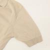 JOHN SMEDLEY SYRES Cotton High Gauge Knit Skipper Shirt tops L beigeUsed