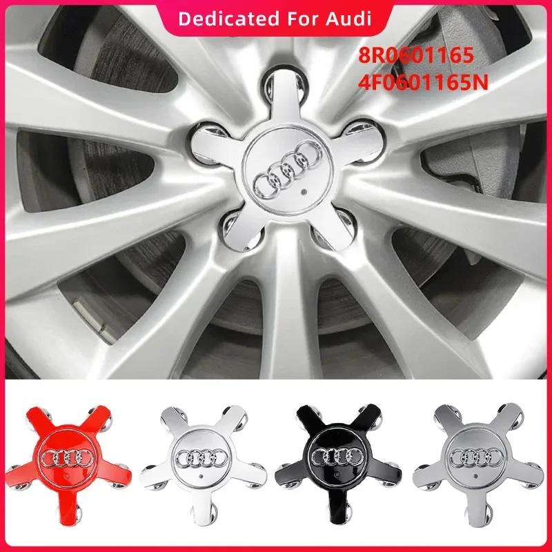 4pcs 135mm Car Wheel Center Cap Hub Covers Badge logo 8R0601165 4F0601165N For 4s A1 A3 A4 A5 A6 A7 Q3 Q5 Q7 TT B5 B6 B7 8P 8Vs4
