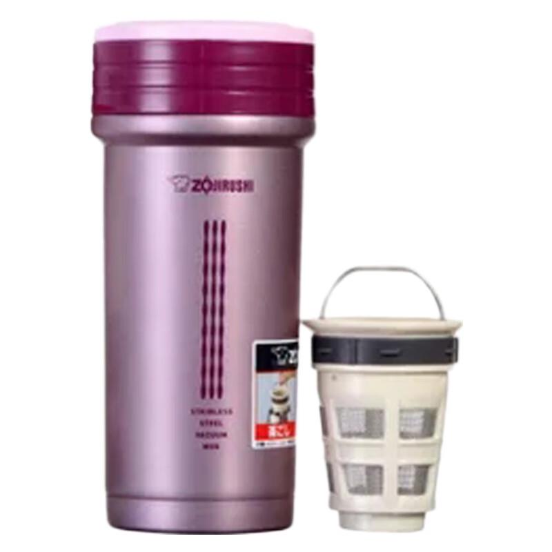 ZO JIRUSHI Stainless Steel Vacuum Insulated Travel Mug with Tea Infuser