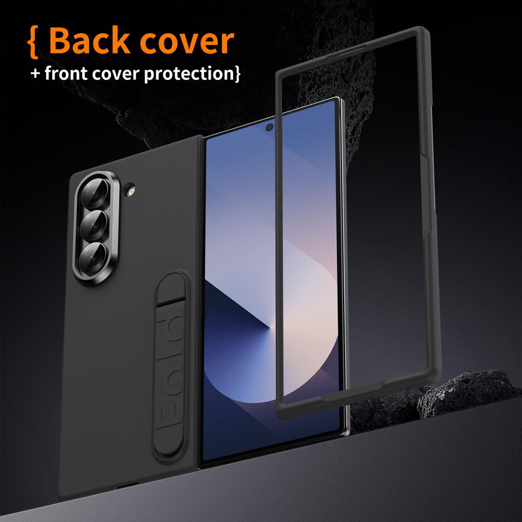For Samsung Galaxy Z Fold6 5G Case Kickstand Hard PC Phone Cover (without Screen Protector)