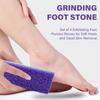 4 Pieces Foot Pumice Stone Feet Pumice Block Foot Care Exfoliator Pedicure Tool Callus Remover Foot Scrubber for Feet