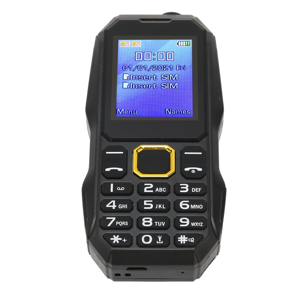 Entsperrt Senior Handy 2G GSM Dual SIM Karte 5800mAh Batterie Große Taste Lauter Stimme Handy