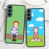 A-Anne of Green Gables Anne Shirley Phone Case For Samsung S25 Edge S24 FE Galaxy S22 Ultra S21 Plus S20 S23 S10 Plus Cover Sili