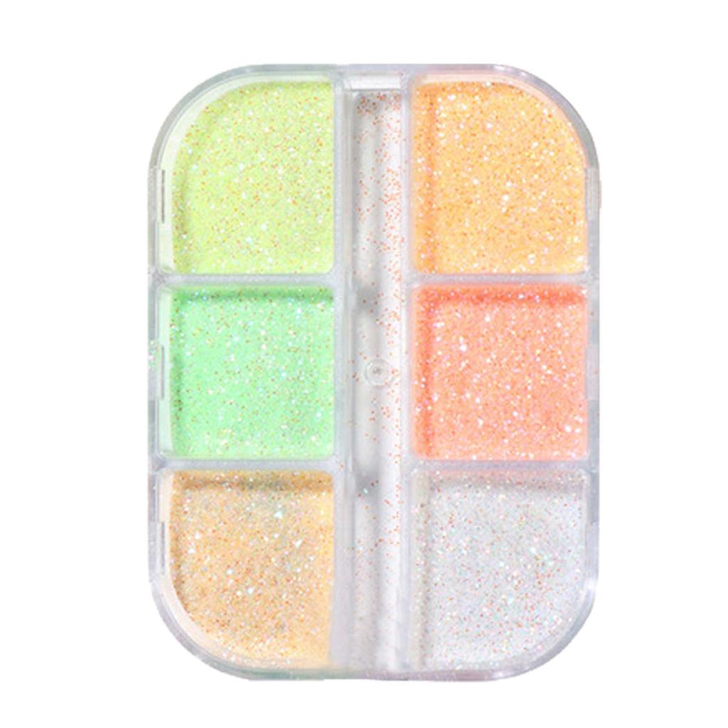 Nail Glow Powder Super Bright Multi-effect Luminous Nail Polish Powder