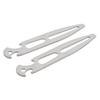 2PCS Deck Fill Plate Key Stainless Steel Gas Water Tank Deck Filler Key Tool Bottle Opener for Yacht Fuel Water Tank