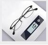 Ultra-lightweight Semi-Titanium Browline Square Eyeglass Frame for Business Fashion JP022