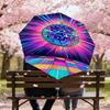 1PC Disco ballAutomatic Open/Close Umbrella with Windproof, 8-Rib Sturdy Canopy, Durable Ribs, Fashionable Design1293A
