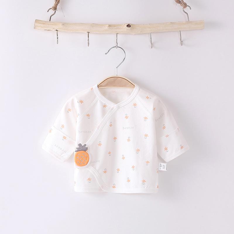 Pijama Nou-născut din Bumbac Pur Ultra-Subțire, Costum Călugăr pentru Bebi pentru Vară