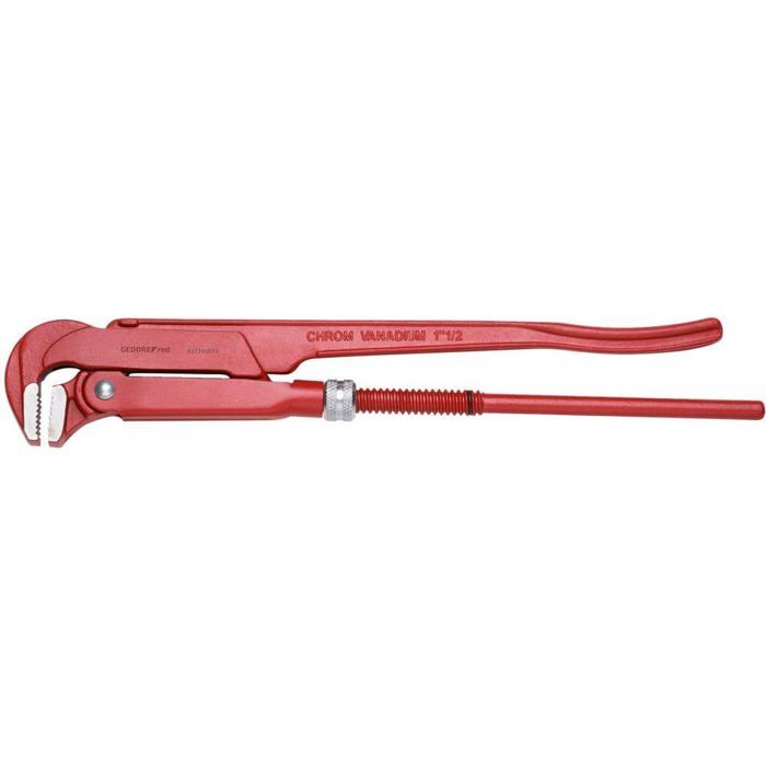 Clé serre-tube - Gedore red - Modèle suédois - 635 mm - Acier au chrome-vanadium - DIN 5234