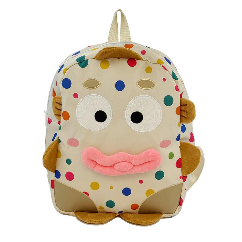 Schultasche Niedlich Cartoon Anime Vielseitig Clownfisch Hässlich Süß Rucksack Mittelschüler Schultasche Persönlichkeit Lustig Studentenrucksack
