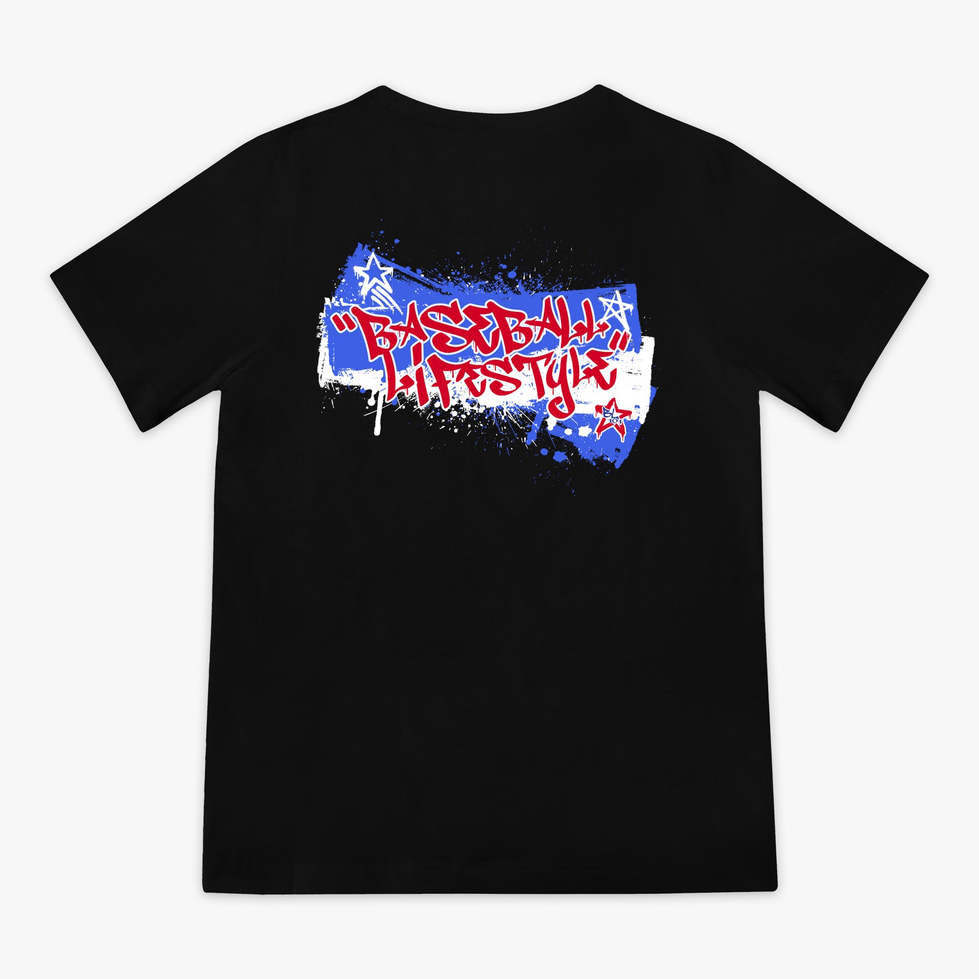 

2025 Summer Graffiti Star Print Theme Youth T-Shirt - USA - Baseball Lifestyle 101Sports Comfort Parent-Child T-Shirt Breathable 4XL