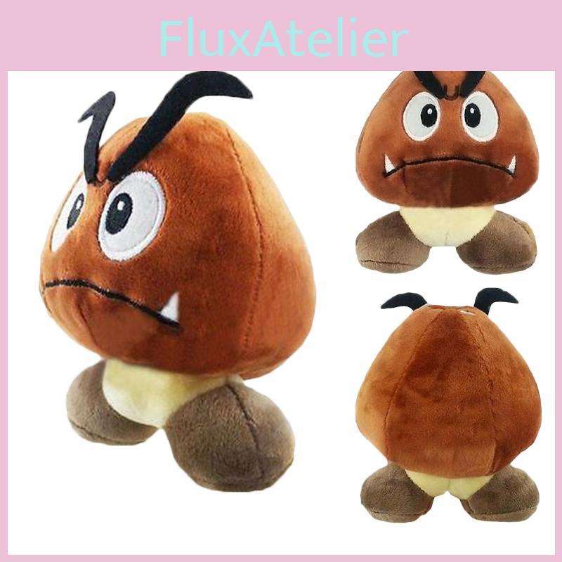6 Super Mario Brossad Goomba Stuffed Plush Doll Toy Cute Gift Doll Hot