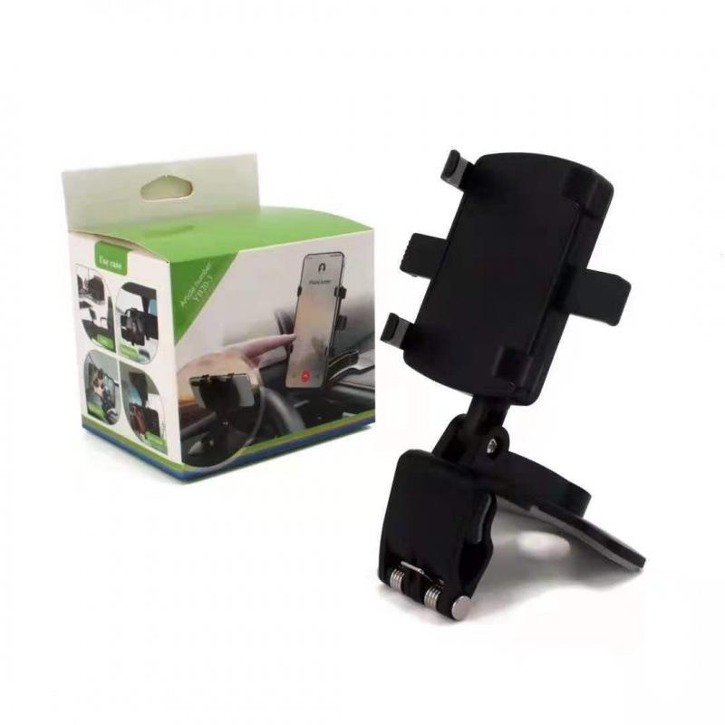 360° Rotating Multifunctional Car Phone Holder for Dashboard & Rearview Mirror
