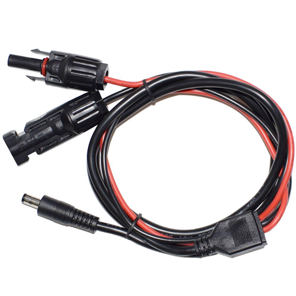 

Кабель-удлинитель солнечной энергии MC4 - DC5.5x2.1мм, штекерный