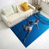 Haaland (126) Customize Text Floor Mat Suitable for Entryway Bedrooms Outdoor Decorate room Antislip Carpet Office home decor Gift for Festivals