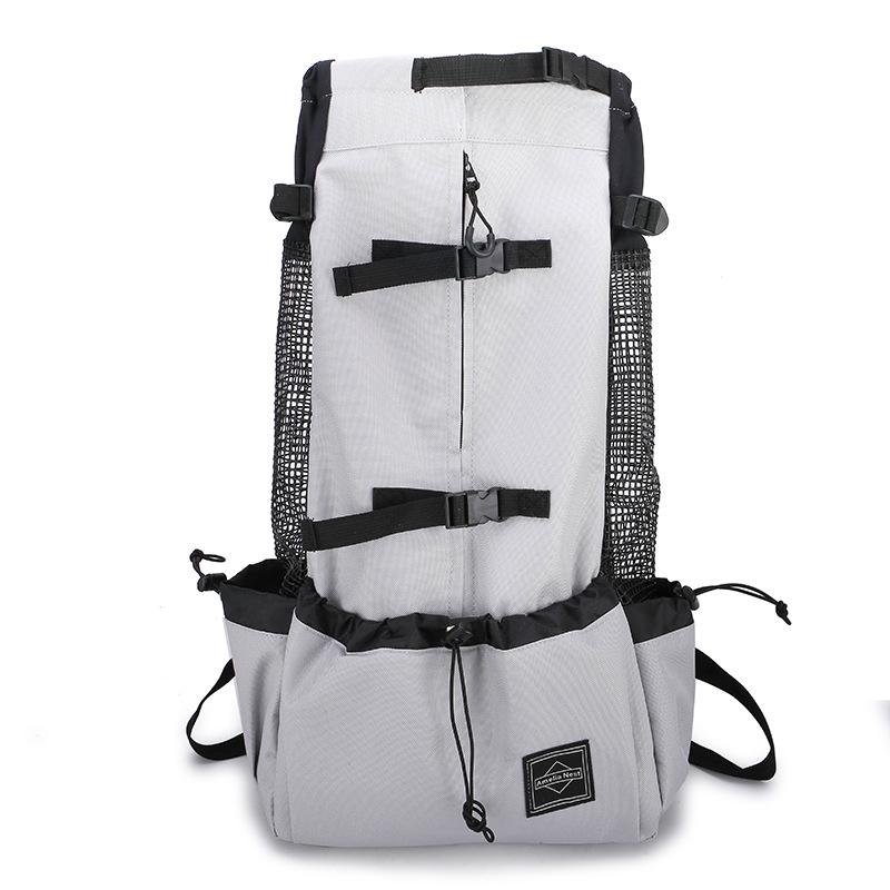 Pet Travel Backpack: Ventilated & Breathable Double Shoulder Bag for Dogs - Perfect for Biking & Shopping