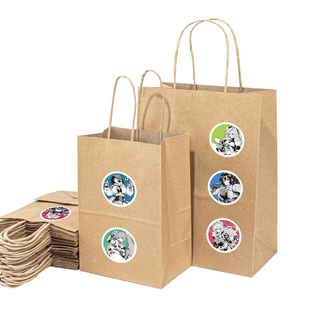 500pcs/roll Zenless Zone Zero Anime Game Stickers Cartoon Sealing Label Sticker Laptop Phone Diary Decoration Sticker Kids Toy
