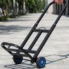 Folding Hand Truck with Ropes Portable High Capacity