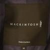 Mackintosh Scottish Wool Stainless Collar Coat 32 Navy Women Used