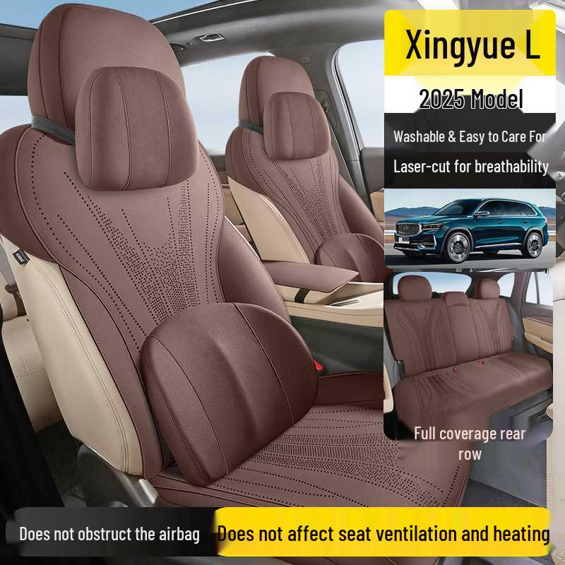 Xingyue L Vehicle Suede Saddle Seat Cushion Cover - Four Seasons