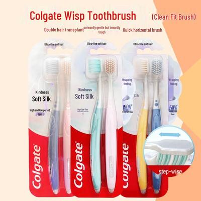 Colgate Gentle Clean Soft Bristle Toothbrush - Twin Pack