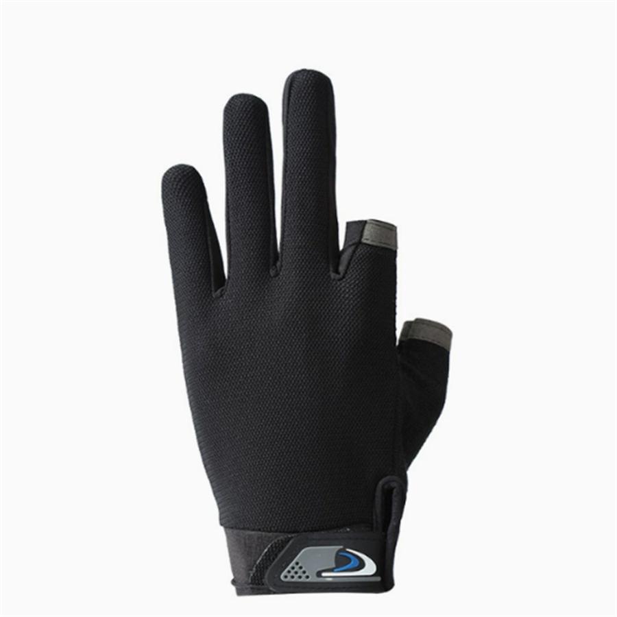 2-Finger Exposed Fishing Gloves, Anti-Slip Breathable Touchscreen Outdoor Sports Gloves