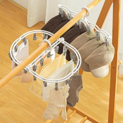 Raf Elbise Askısı Çok Fonksiyonlu Yerden Tasarruf Sağlayan Taşınabilir Katlanır Kurutma Sütyen İç Çorap