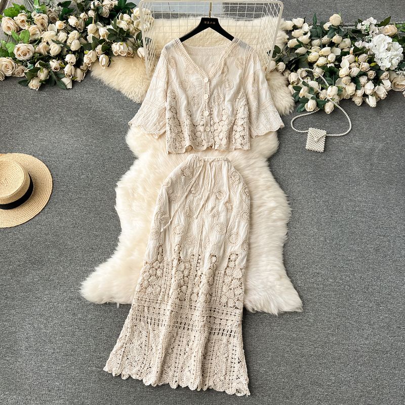 

Богемный стиль для отпуска, универсальная вязаная крючком пачка-туту Apricot color One size