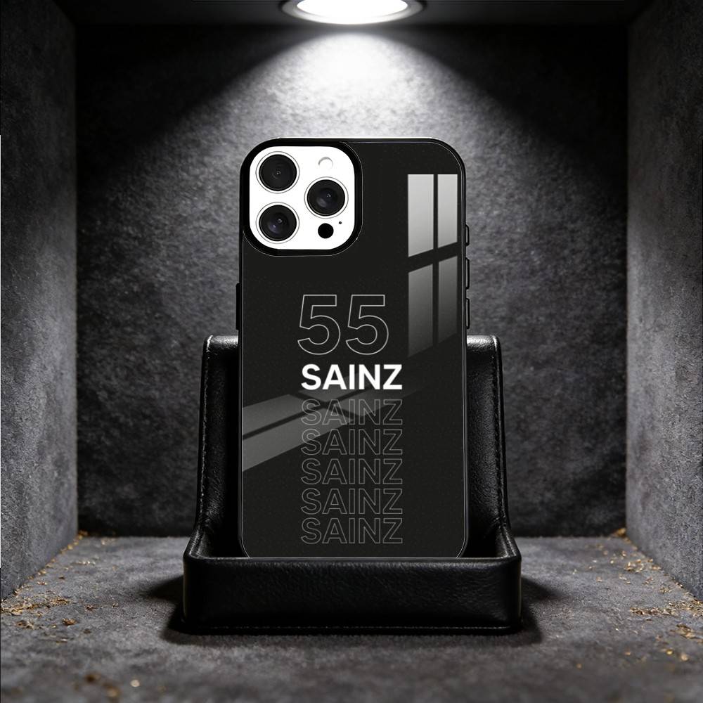 

55 C-Carlos Sainz Phone Case For iPhone 14,16,15,13,17,12,Plus,Pro,Max Magnetic For Magsafe Frosted Cover iPhone17
