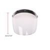 3-snap Open Face Helmet Bubble Visor for Sun Shade Protector for Motorcycle Ridi