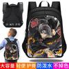 Anime-Themed Kids School Backpack Boys Girls - Large Capacity Waterproof Spine-Protective Dual-Zipper Bag Elementary