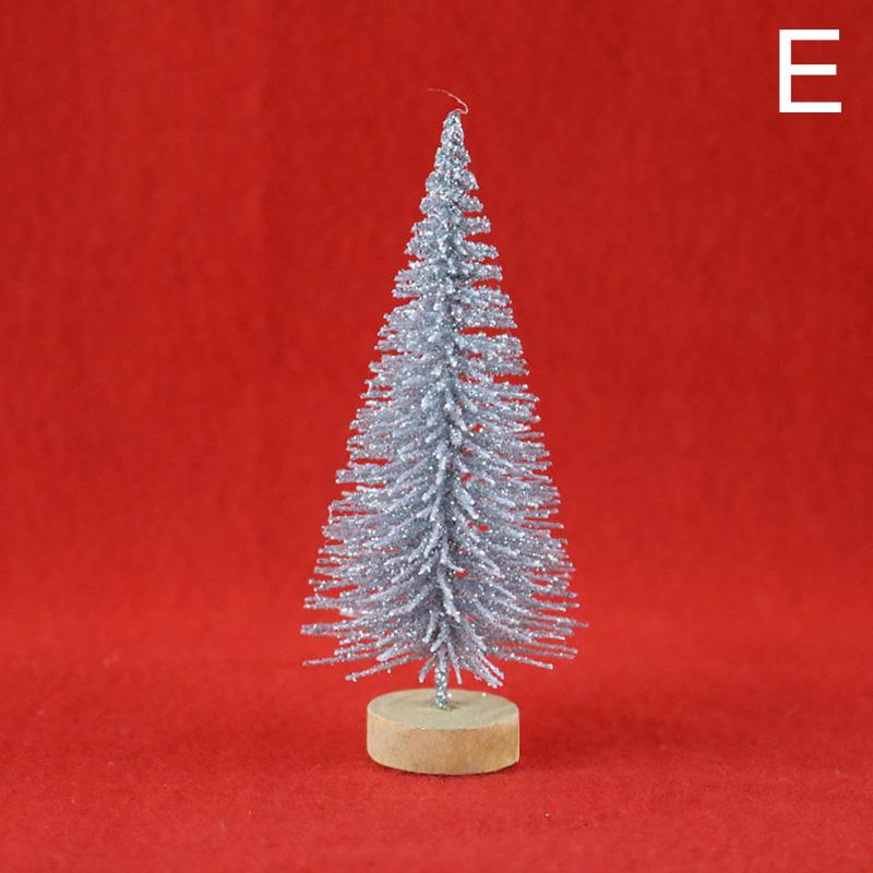 1PC New Year Decor Pine Tree Mini Christmas Tree Artificial Trees Ornaments Party Holiday Supplies