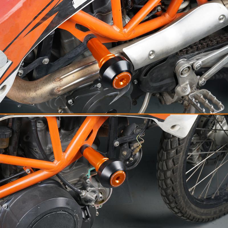 For 22-25 GasGas 700 SM ES Motorcycle Engine Frame Sliders for KTM 690 Enduro/R 690 SMC/R 08-25 Husqvarna 701 SM Enduro 16-2025