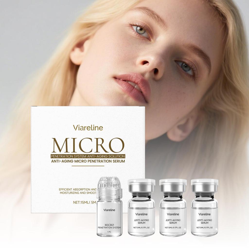 Collagen Anti-Wrinkle Essence Hydrating Firming Pore-cleaning Anti-aging Essence Set