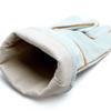 Welding Gloves, Protective Electric Welding Gloves, Soft Leather Short Work Gloves, Wear-Resistant Driver Gloves, 14-Inch Cowhide Gloves, One Size