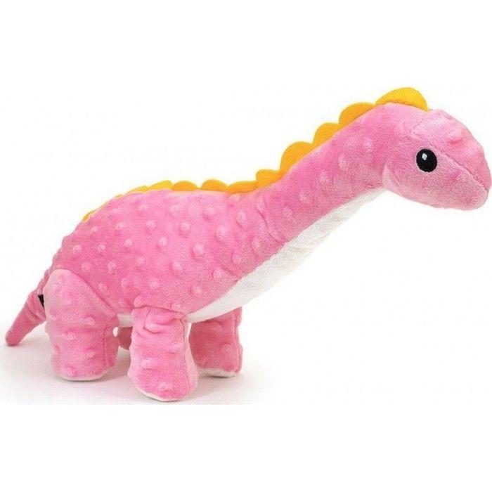 NC Jouet Pour Chien En Peluche Gloria Orhy Rose Dinosaure Polyester Feuille De Mousse Polypropylène