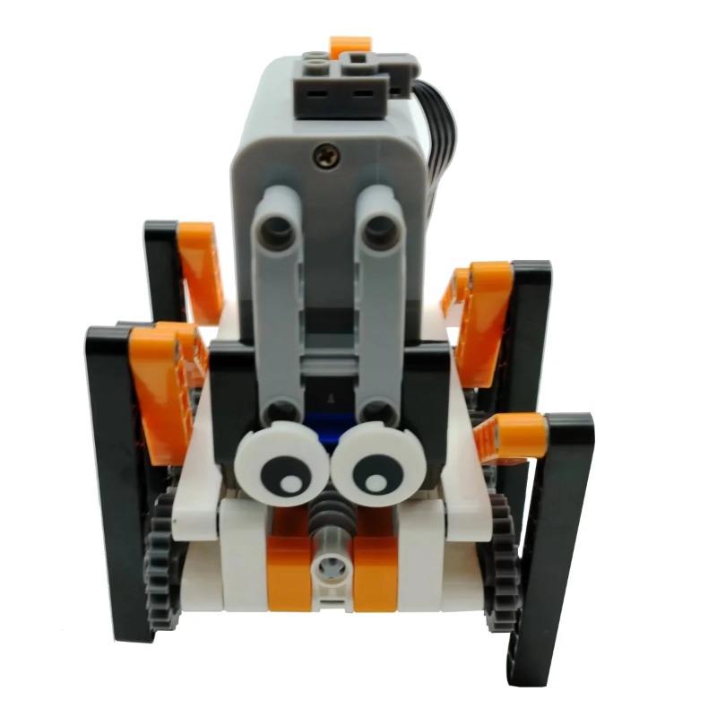 moc technical building block power function motor parts  6-legged walking robot  Bionic spider bricks DIY puzzle kids toys