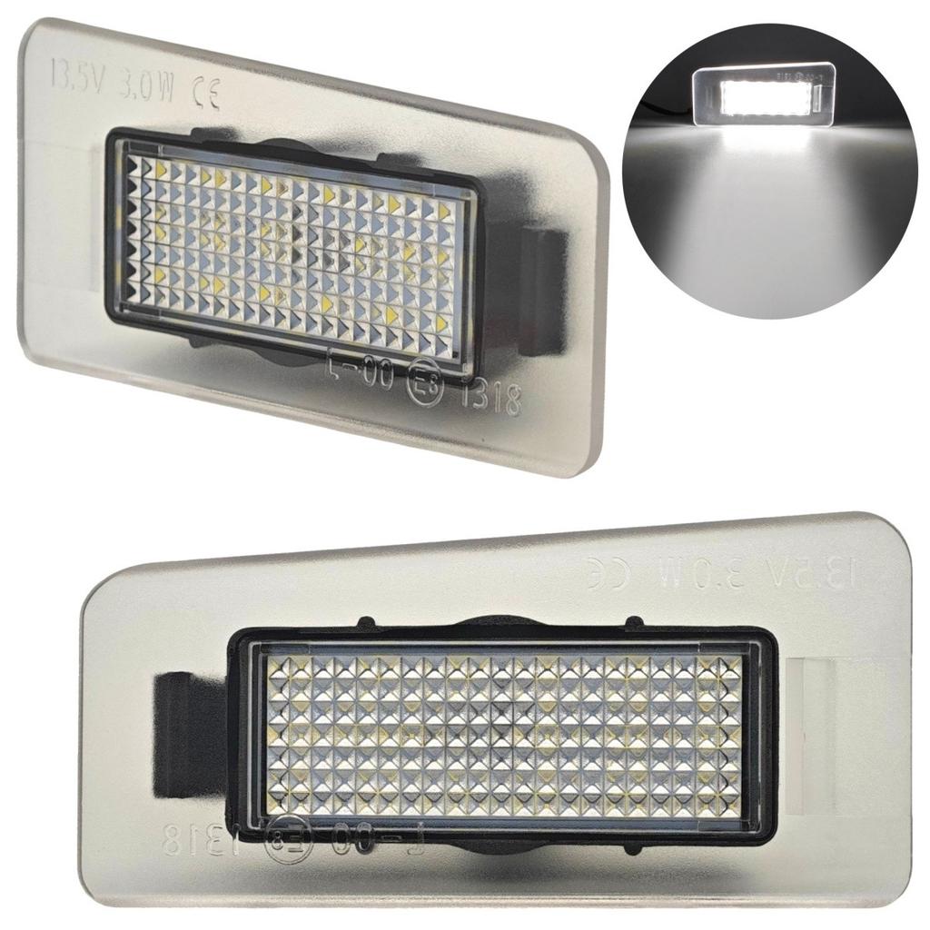 Lampy tablicy rejestracyjnej LED kompatybilne z Hyundai, Kia, 550lm, 2szt Off-Road
