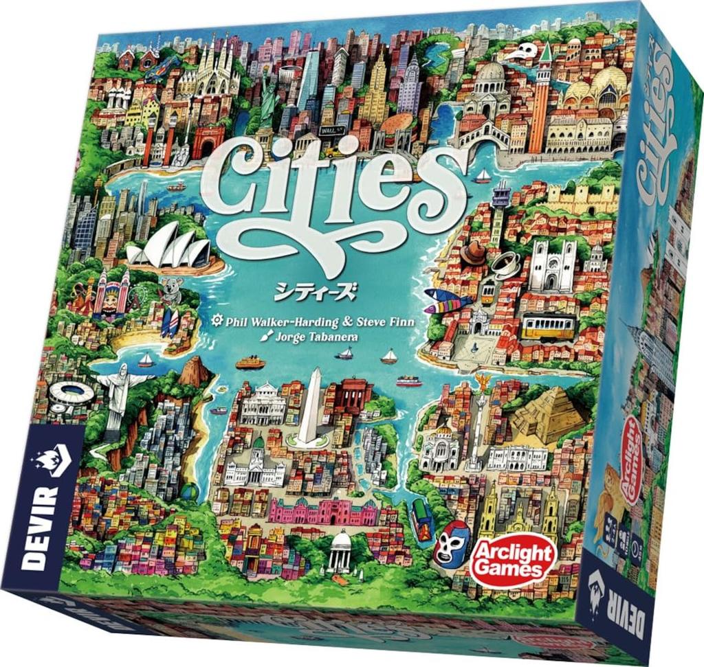 Arclight Cities 45 Ages Board Game (2-4 Players, Minutes, 10+)
