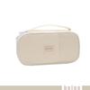 Simple Design Pencil Bag Pen Case Macaron Color Multi Mesh Pocket Slot Handle Storage Pouch for Stationery School