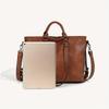 Retro Women's Commuting Tote: High-End, Large Capacity, Crossbody, Fashionable One-Shoulder Bag