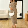 Elegant Temperament Hip-covered Long Skirt Dress Women's Autumn and Winter 2025