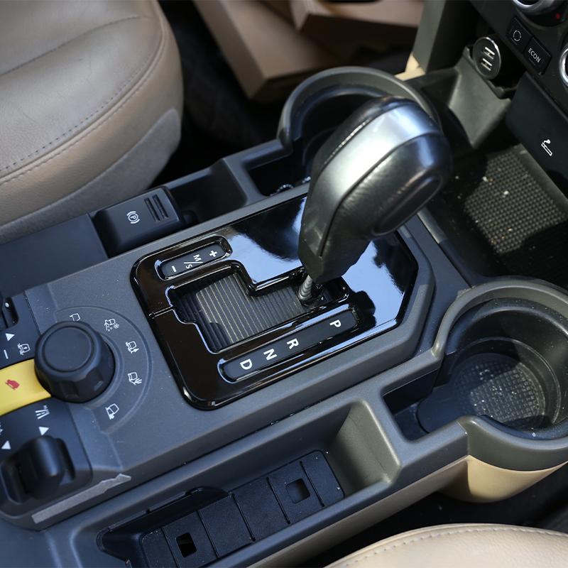 Car Styling Center Console Gear Shift Panel Covers Frame,For Land Rover Discovery 3 LR3 04-09,Discovery 4 LR4 10-12