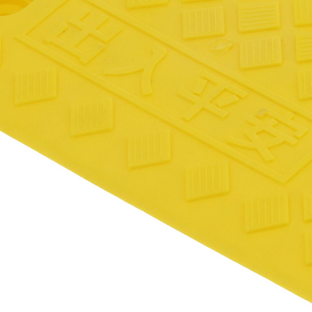 5cm Thickness Plastic Curb Ramp Portable Threshold Ramp for Car Vehicle Driveway Loading Dock Supplies