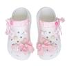Crocs Crush Clog Moon Mail Pink Kitten EVA Cute Cute Pet Travel Fashion Versatile Commuting Daily Hole Shoes Unisex Pink