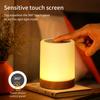 Touch Bedside Lamp Small Rechargeable Night Light 3 Modes Dimming Table Lamp RGB Color Changing Bedroom Eye Protection Book Lamp
