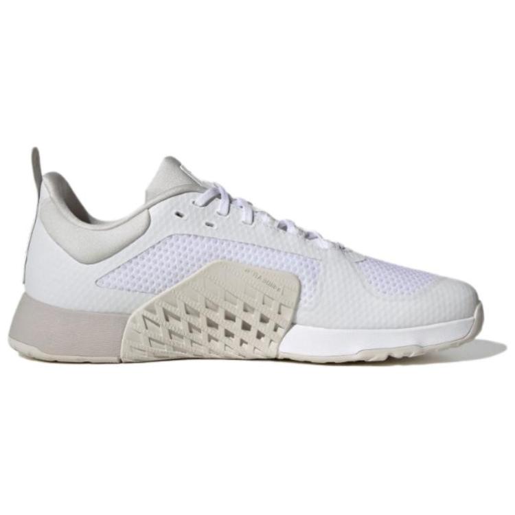 adidas Dropset 2 White Grey Unisex Sneakers Cloud-White Grey-One ID4957